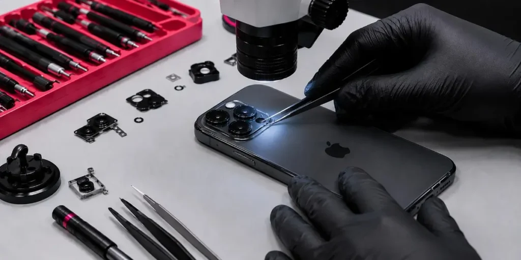 Camera Lens Surround Inspection