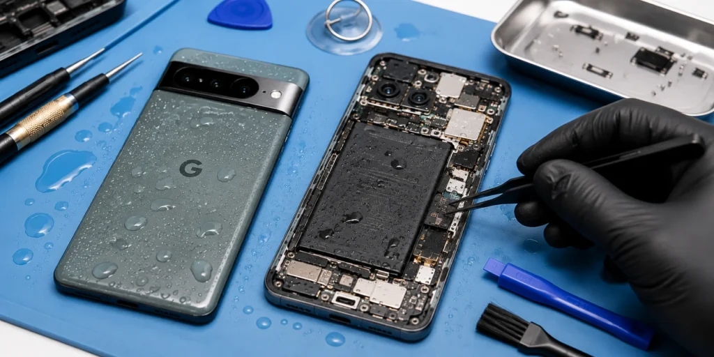 Android water Damage repair