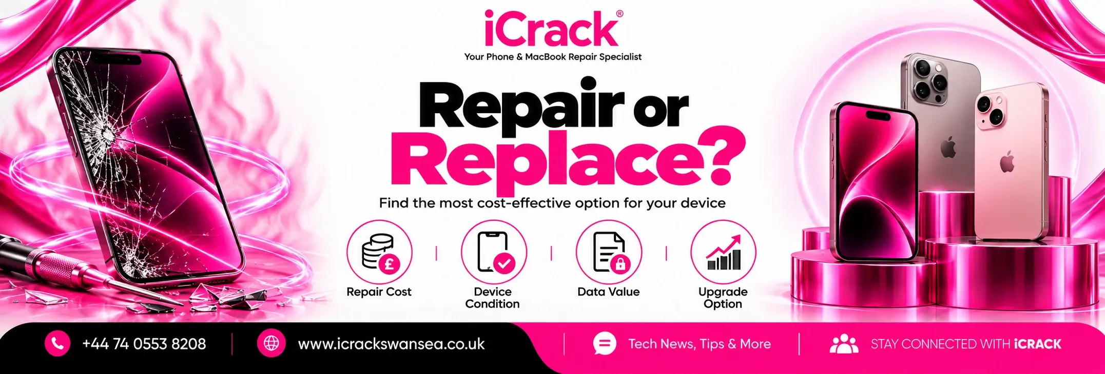 iCrack Phone Repair or Replace